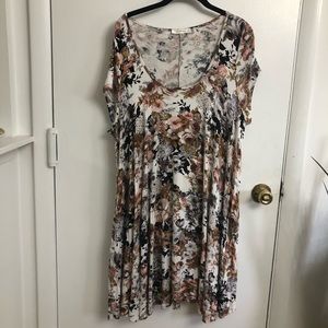 Floral Tunic Dress | 1X